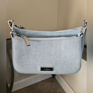 NWT Kate Spade Duet Studded Denim Blue Multi Crossbody